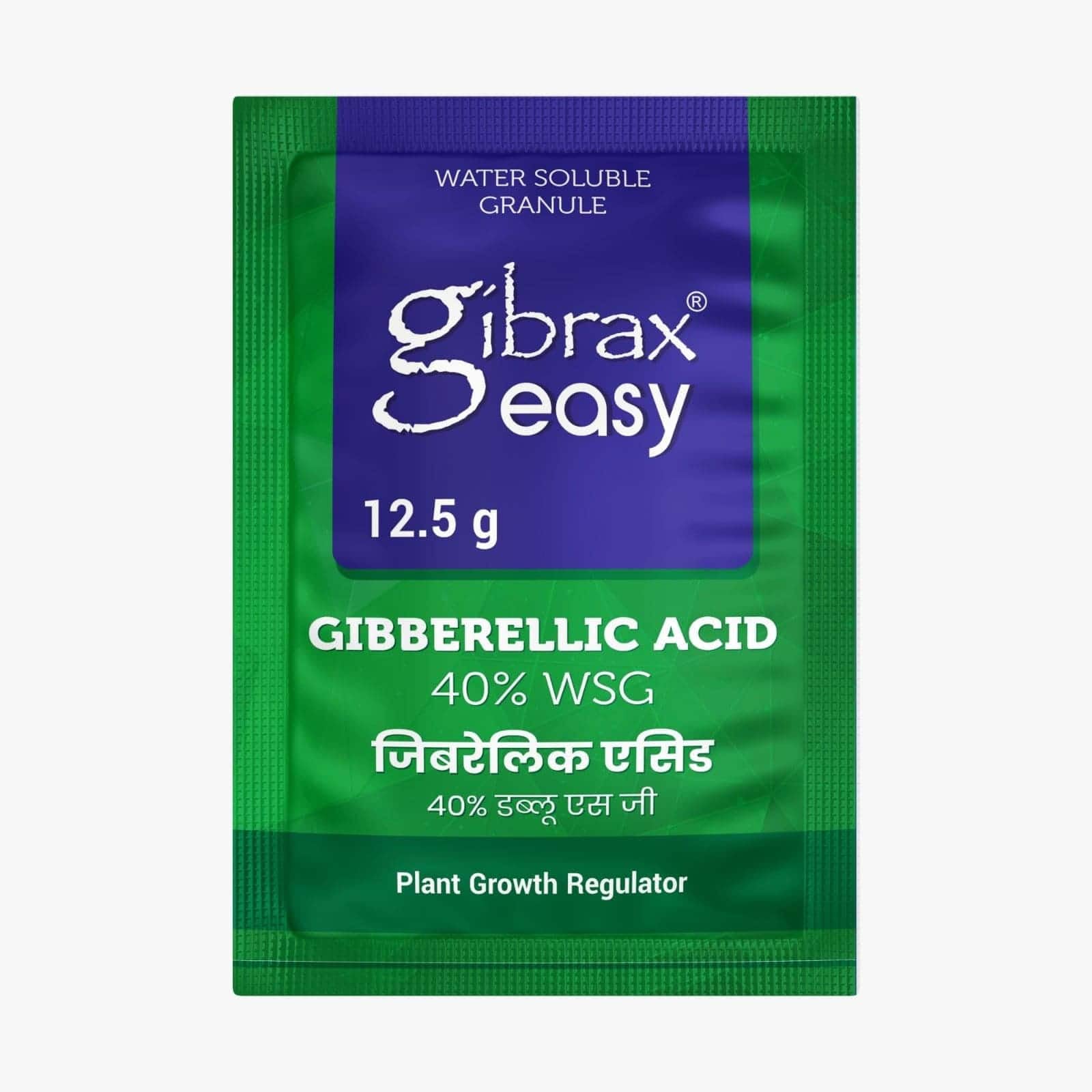 Gibrax Easy 12.5 GM (Pack of 1) - Gibberellic Acid 40% Plant Growth Regulator | Water-Soluble Granules for Higher Yield in Paddy & Grapes | Boosts Fruit Setting & Enlargement (10 GM/100 Ltr Water)
