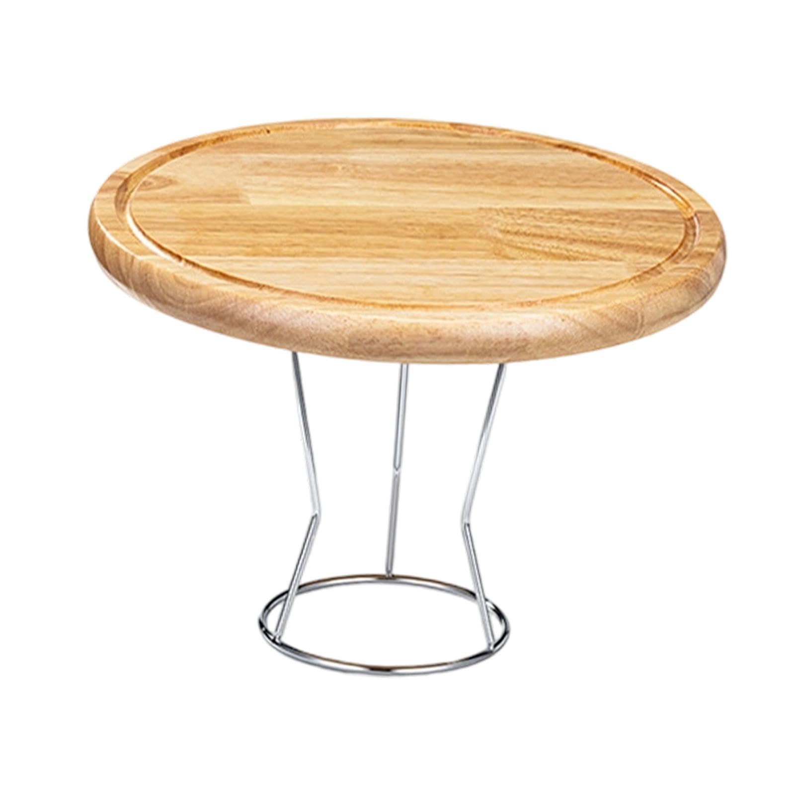 Soporte para Bandeja de Pizza, Bandeja para Pizza, Plato para Servir, Expositor de Mesa para Dulces, Embutidos, Aperitivos, Galletas Y Queso, 10 Inch