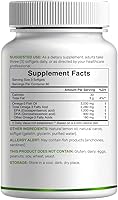 Vista 7 de DEAL SUPPLEMENT Suplementos de Aceite de Pescado Omega 3, 3,000mg por Porción, 240 Cápsulas Blandas – EPA 1,200mg + DHA 900mg – Píldoras sin