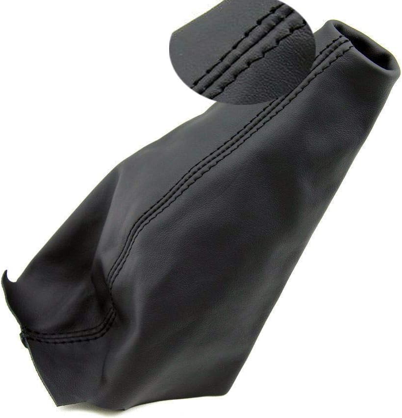 Synthetic Leather E Brake Boot Cover Compatible with 2005-2007 Ford Escape Black