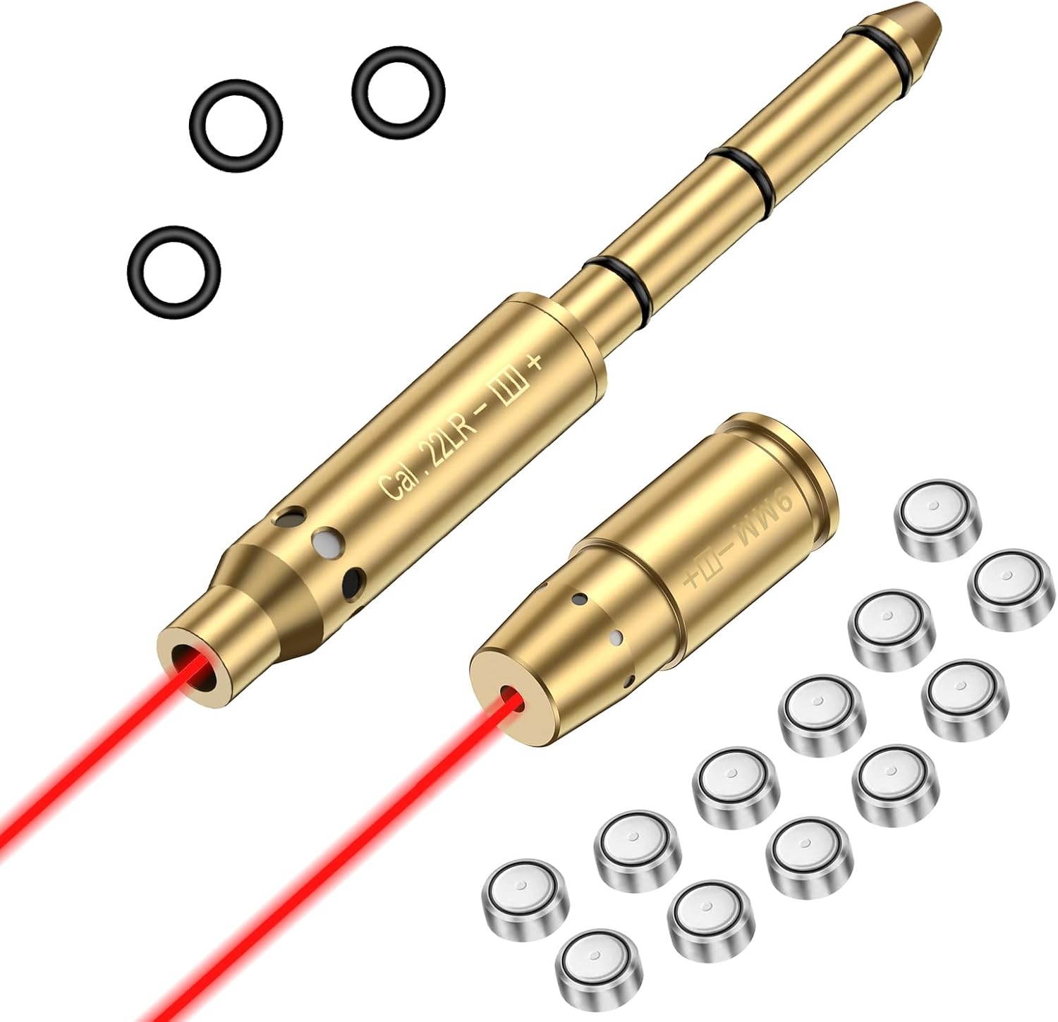 Tipfun .22LR Red Laser Bore Sight End Barrel Easy to Fit
