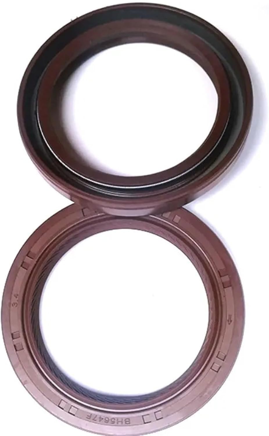 2Pcs Framework Oil Seal Fluorine Rubber Gasket Rings ID 5mm - 14mm OD 12-40mm(5X16X6)