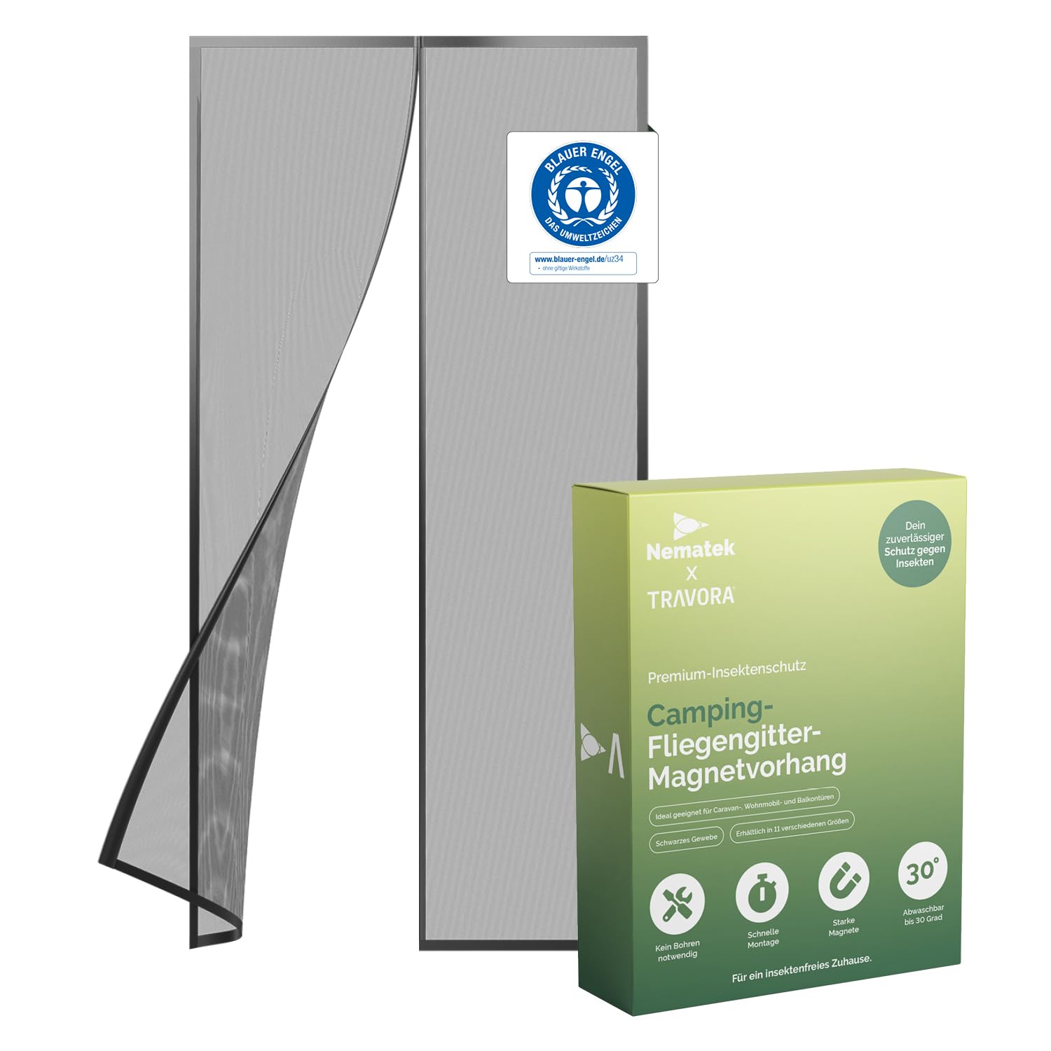 Nematek Fliegengittertür 60x200 cm