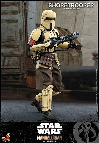 Miniatura 7 de Hot Toys Star Wars The Mandalorian - Figura coleccionable de Television Masterpiece Series Shoretrooper escala 1/6 de 12 pulgadas