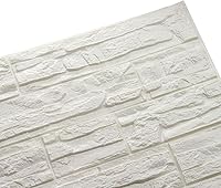 Vista 10 de Pegatinas de pared de ladrillo 3D, paneles de espuma autoadhesivos, impermeables, papel pintado de piedra sintética, sala de estar, TV, dormitorio