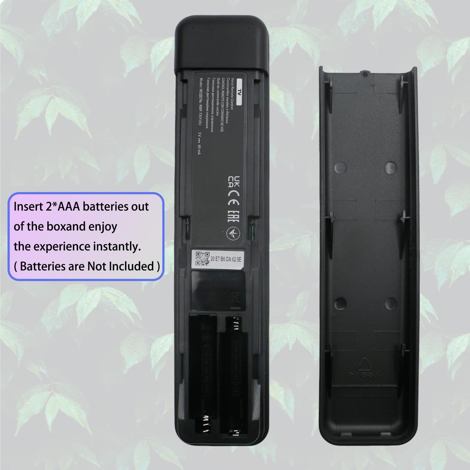 RMF-TX910U Telecomando vocale compatibile con Sony TV Bravia Remote, compatibile con tutte le serie Smart LED OLED TV con funzione vocale