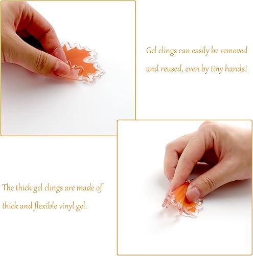 Vista 24 de 20 calcomanías de gel grueso en forma de corazón, para el día de San Valentín, fiesta, aniversario, boda, fiesta, hogar, oficina, decoración