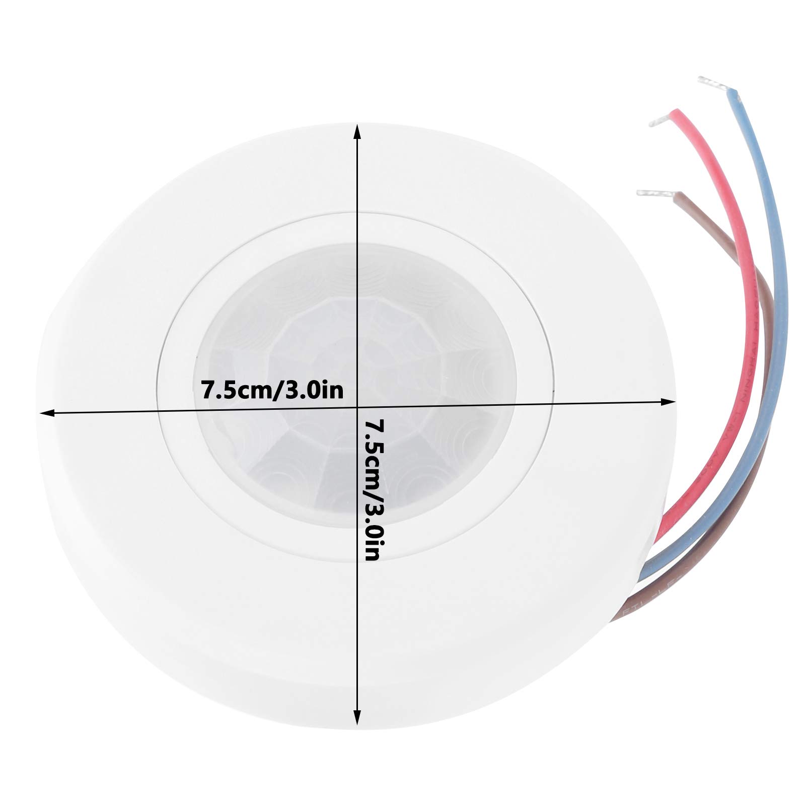 Motion Sensor Night Light, Universal USB Rechargeable Infrared Motion Detector, for Hallways Corridor