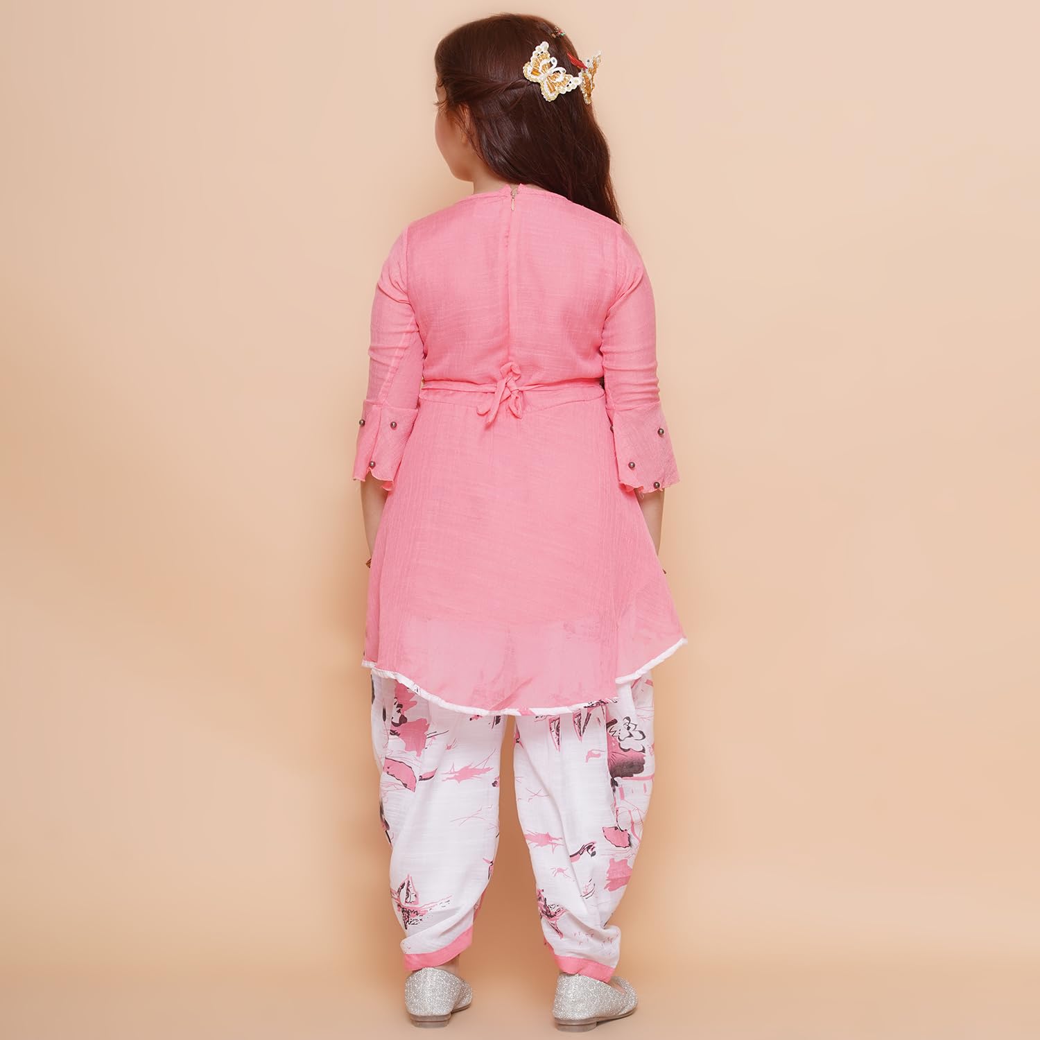 Arshia Fashions Girls Ethnic Wear Kurti and Dhoti Pant Set 3