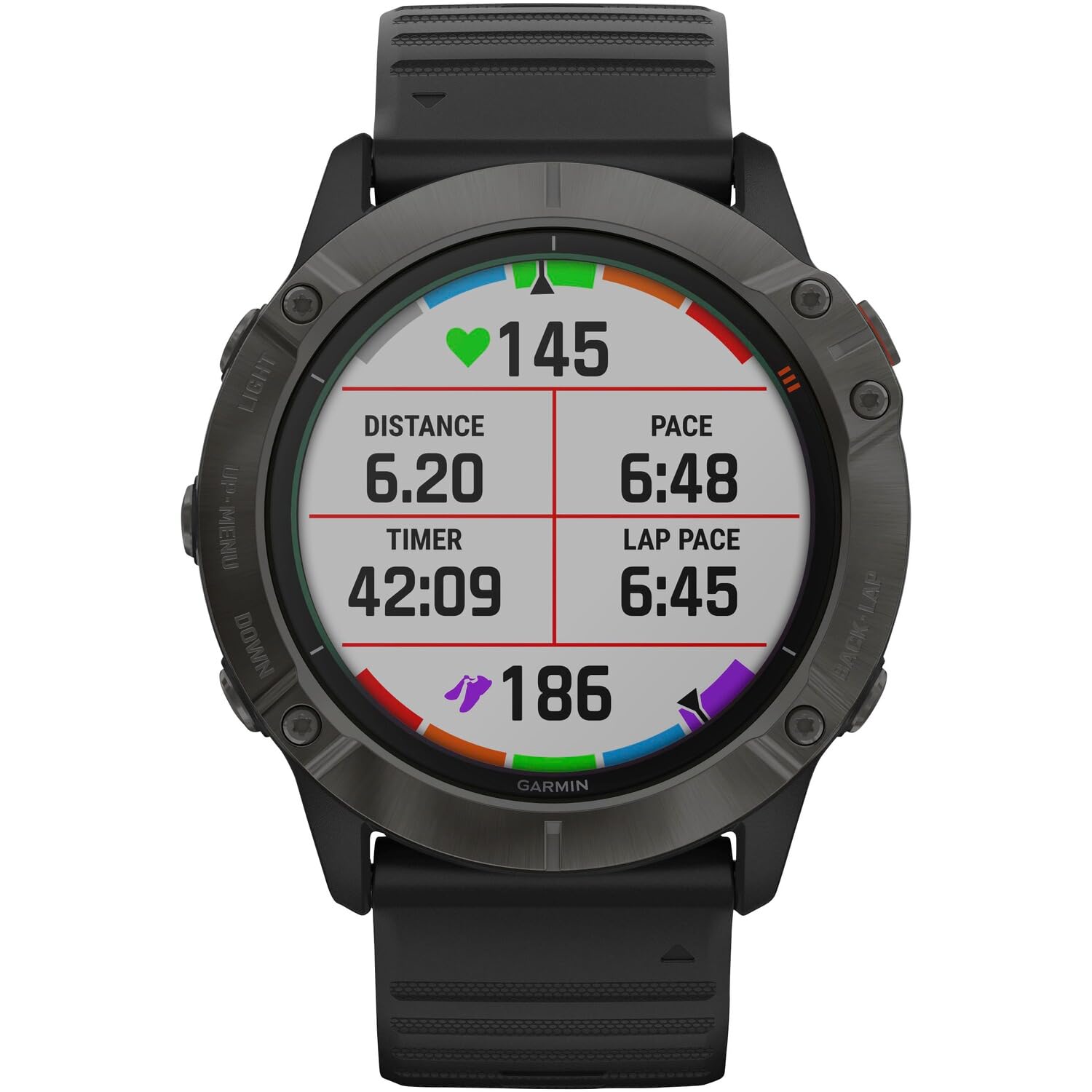Garmin - Reloj GPS con Pulsómetro Fenix 6X Pro Solar Garmin