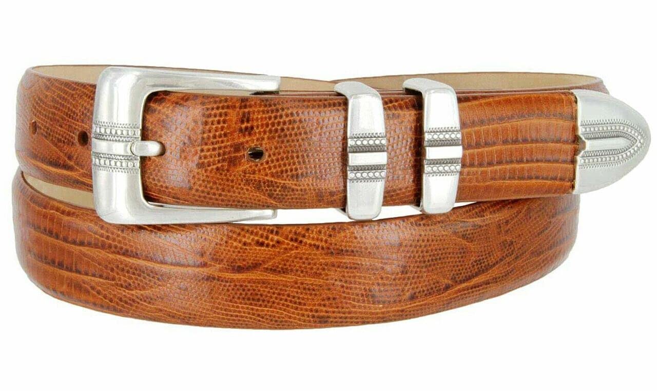 BS8216 Genuine Full-Grain Cowhide Leather Designer Golf Dress Belt 1-1 8 30mm Wide
