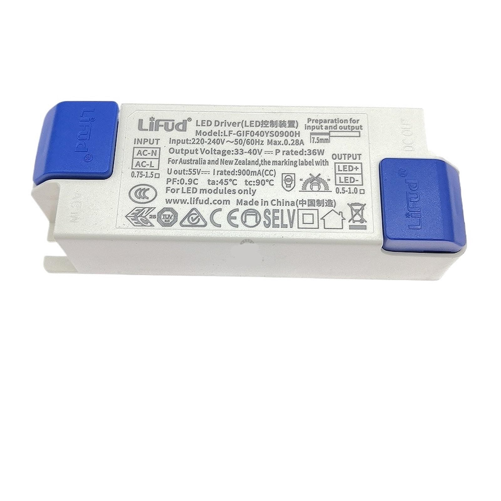 FCARUMIQP 1PCS LED Driver 8W-60W High PF LF-GIRxxxYM YS Series 350mA 800mA 900mA 1000mA 1300mA 1400mA 1500mA(YS-900H)