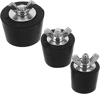 Frcolor ゴム製プールプラグ プールパイプ凍結防止プラグ プール 凍結防止 パイプキャップ 3点セット 25mm 32mm 38mm 冬 パイプ保護 破裂防止 冬囲い 対策