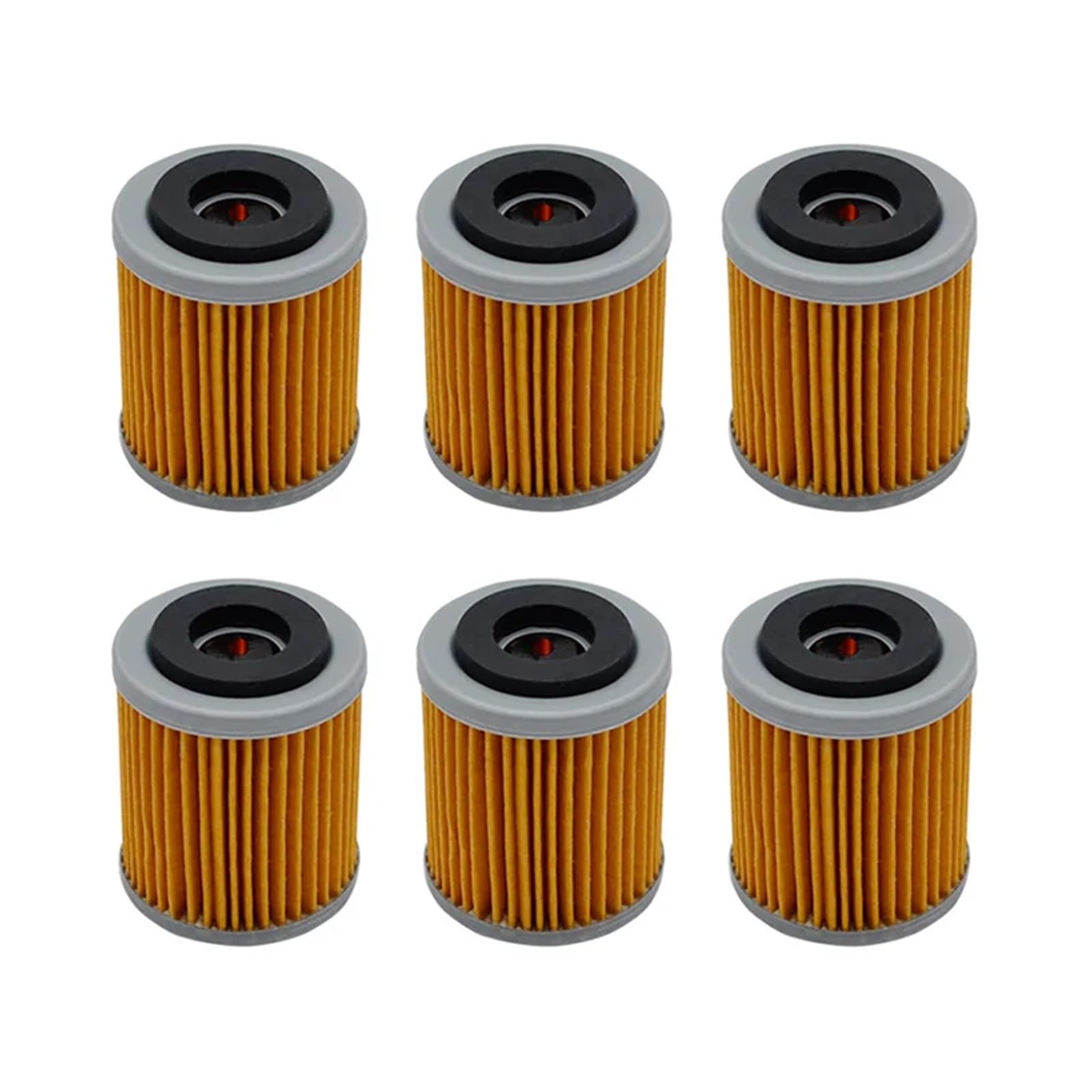 1/2/6 pezzi Filtro olio for moto Compatibile per YAMAHA YFM350R Compatibile per RAPTOR YFM350X YFM400 BIG BEAR IRS YFM350 YFM 350 400 RX 2008 | 6pcs