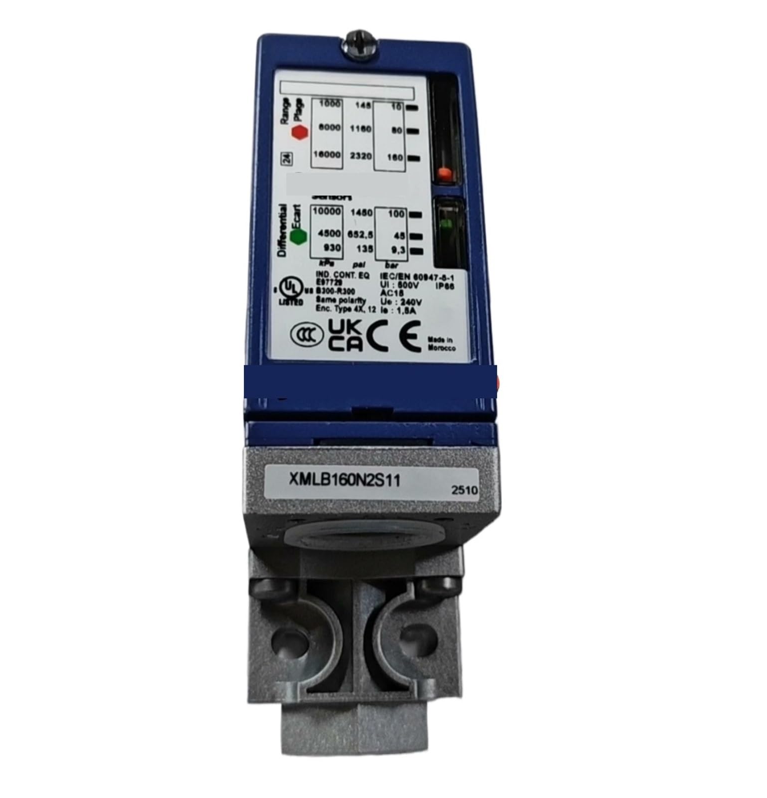 ZVQYSGIW Pressure switch XMLB160D2S11 10-160bar XMLB160N2S11(XMLB070D2S11)