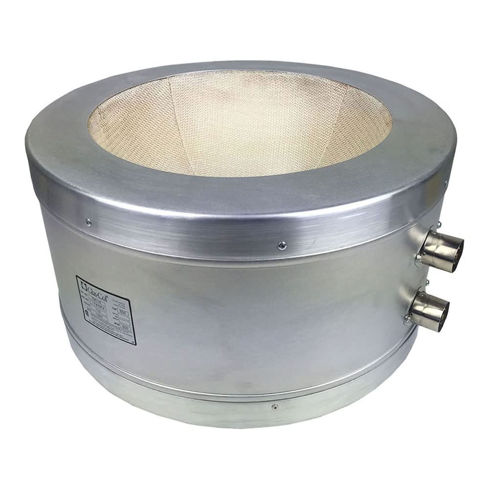 Glas-Col 100B TM116 Series TM Aluminum Housed Mantle for Spherical Flask, 12000ml Flask Capacity, 115V