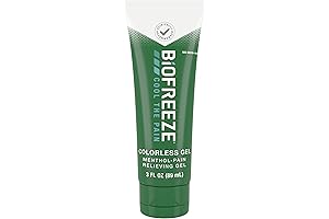 Biofreeze Professional Menthol Pain Relieving Colorless Gel