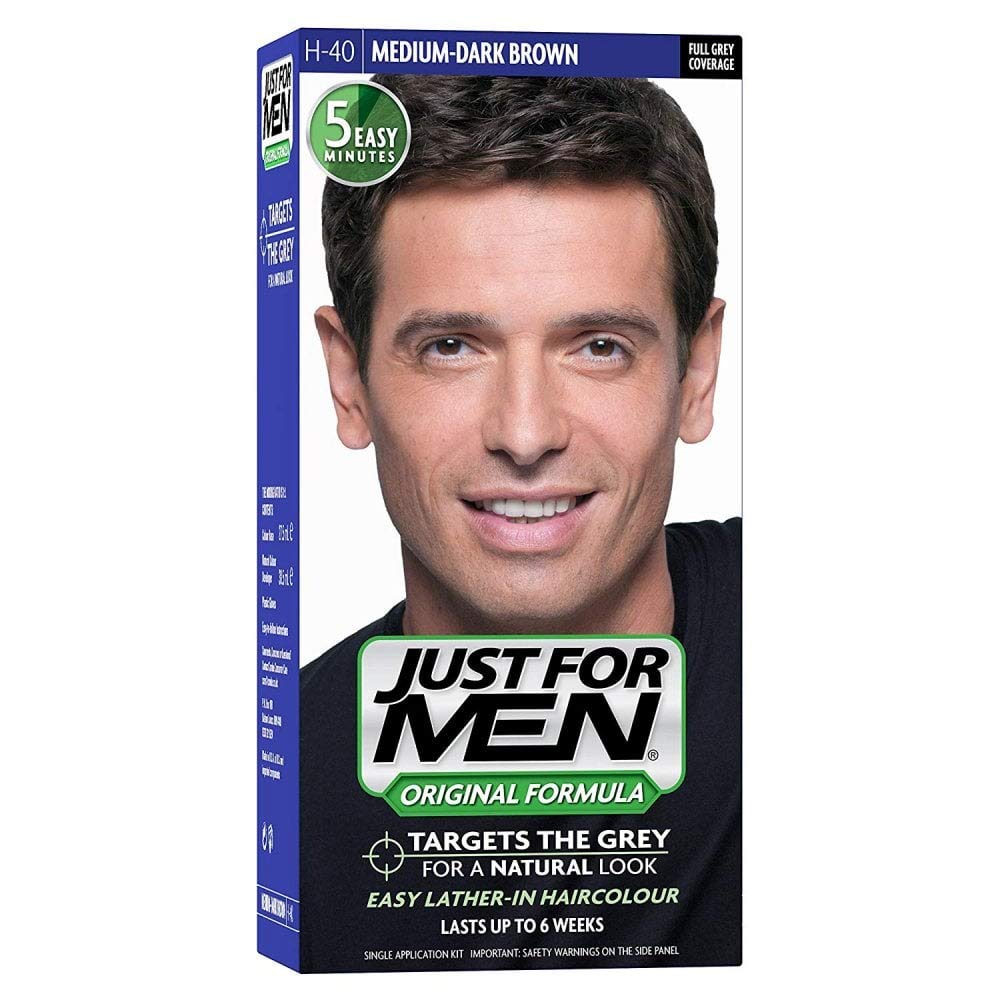 Just For Men Shampoo-In Hair Colour - Medium-Dark Brown