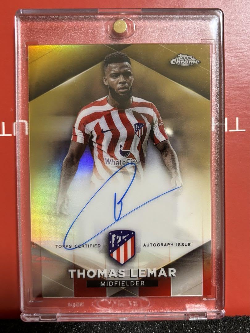 Amazon.co.jp: topps thomas lemar auto 10枚限定 直書きサイン : おもちゃ