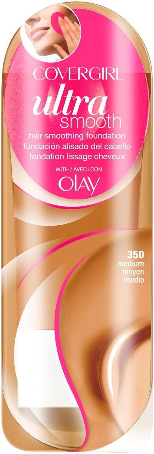 Ultrasmooth Foundation Plus Applicator, Soft Sable 875, 0.85 Fluid Ounce