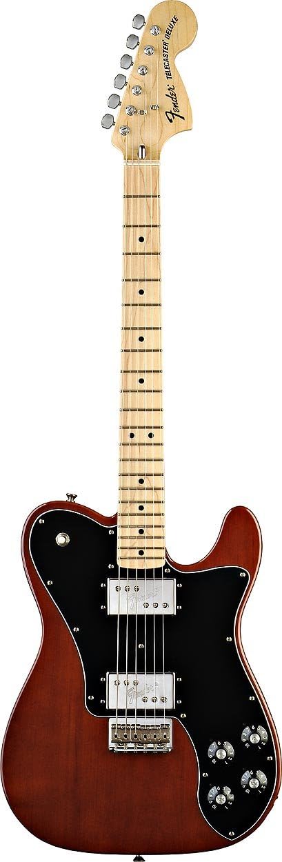 Full Scale guitar Plans Telecaster style 72 Deluxe Electric Guitar - Technical Design Drawings - actual size