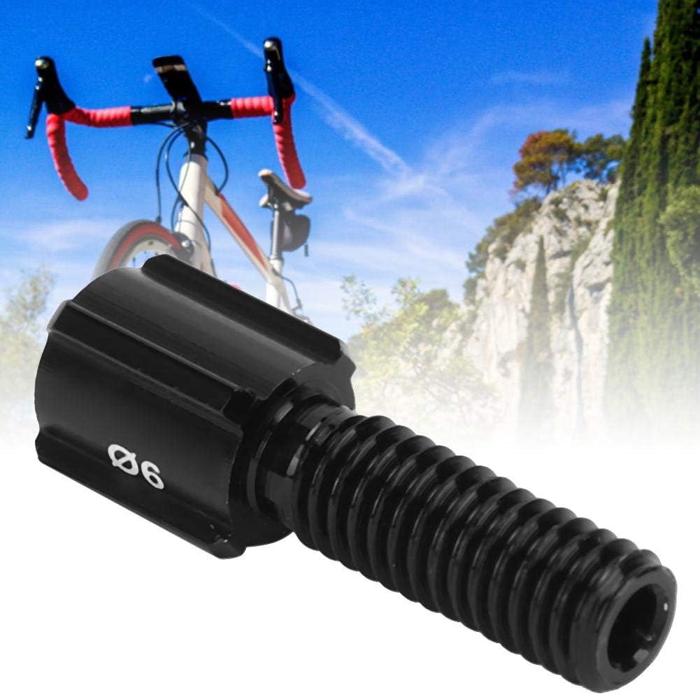 Keenso 10PCS RC122 Brake Cable Screw, Road Bike Rear Derailleur Brake Cable Line Thumb Shifter Adjuster Screw (Black)
