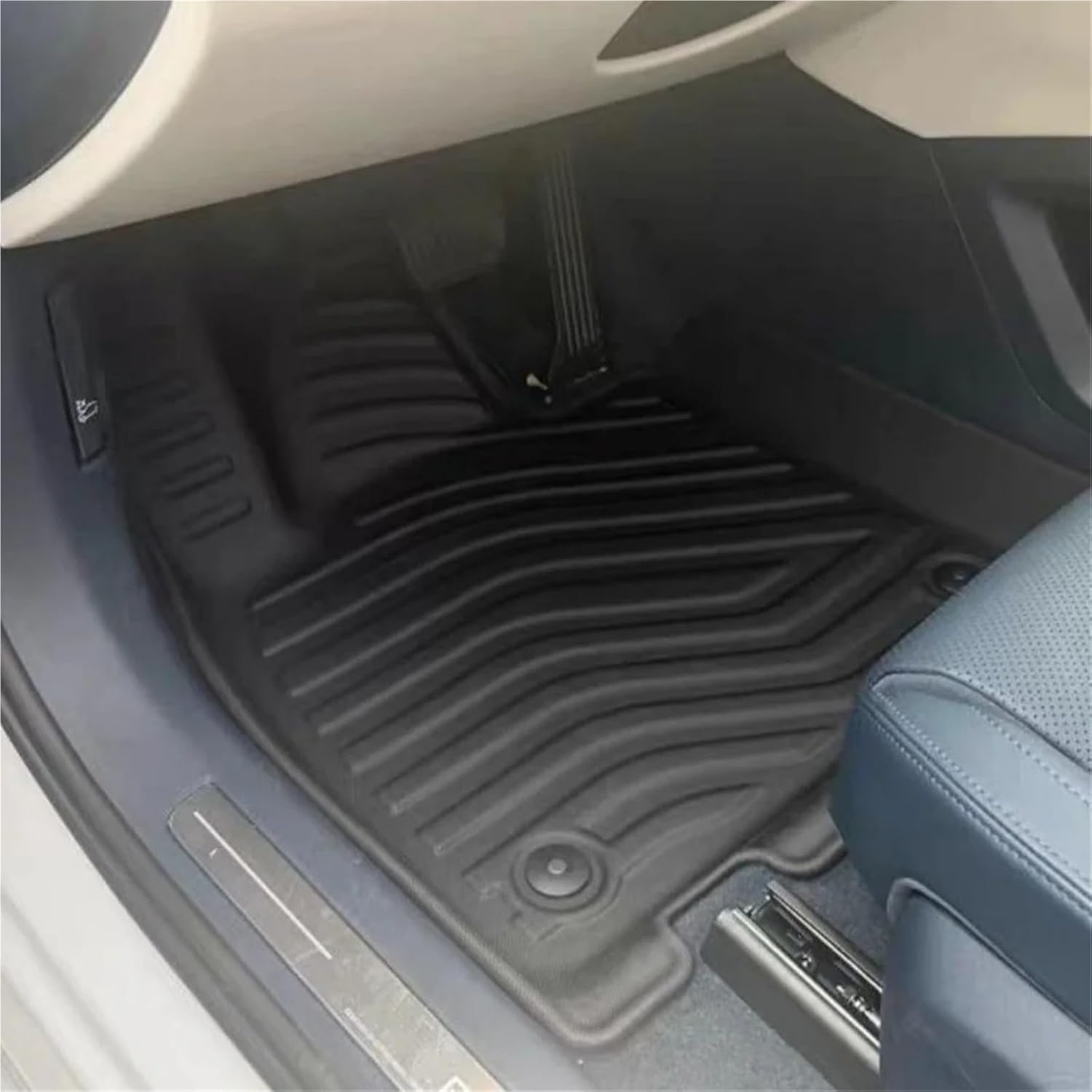 for ZEEKR 001 2024-2025 2026 All Weather Waterproof Car Floor Mats Cargo Liner Trunk Mat Interior Accessories Black(Floor Mats 6pcs)
