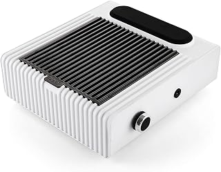 Nail Dust Collector 80W Powerful Suction Nail Fan for Dust, Professional Nail Vacuum Cleaner, Manicure Machine Nail Vacuum Fan Dust Collector, foreverLily