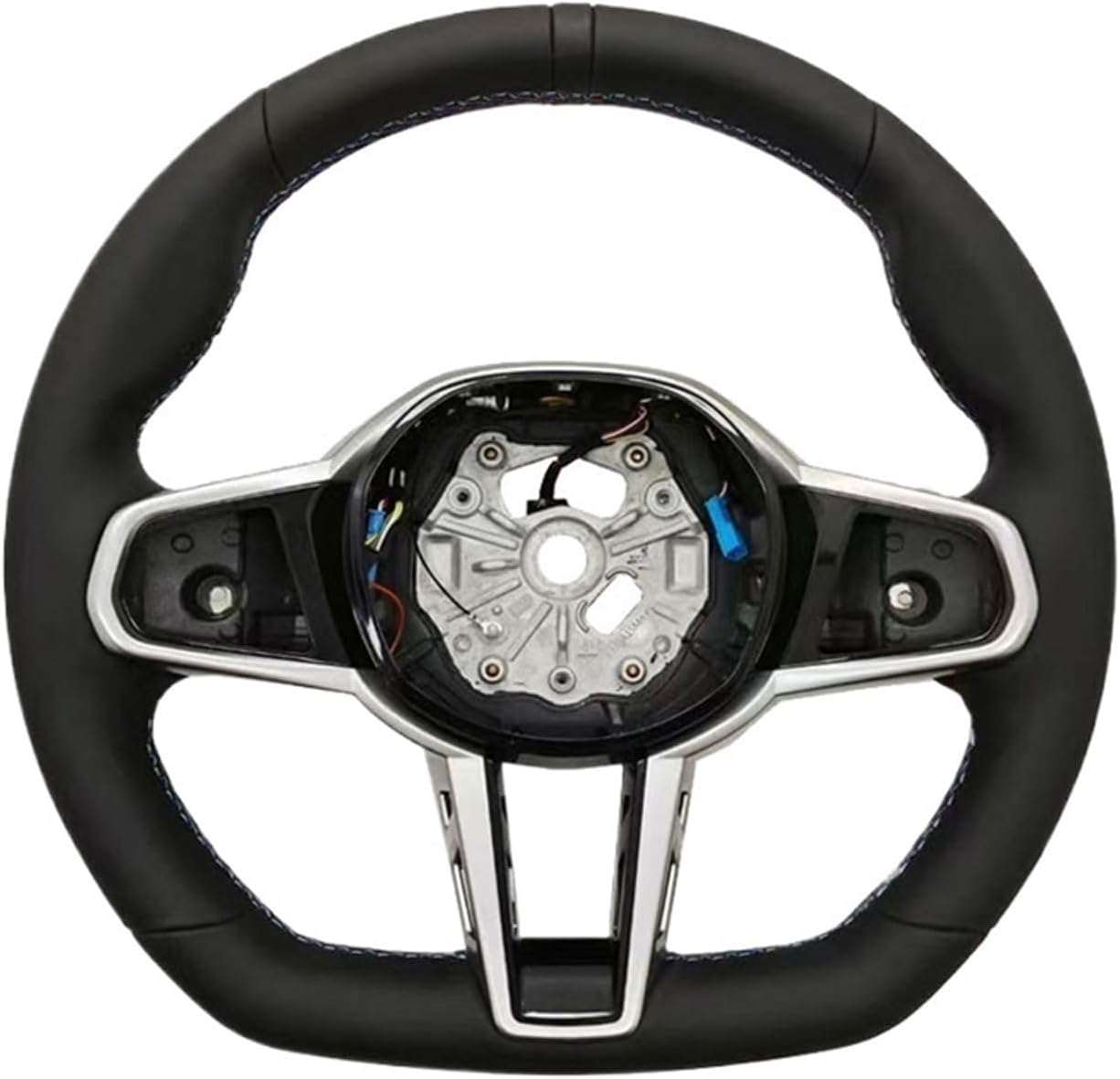 CS Nappa Leather Steering Wheel Compatible For BMW G02 G05 G06 G20 G21 G22 G26 G29 G80 G87 F40 F44 I4 118i M440i X3 X4 X5 Car Accessories(With heating 5au)