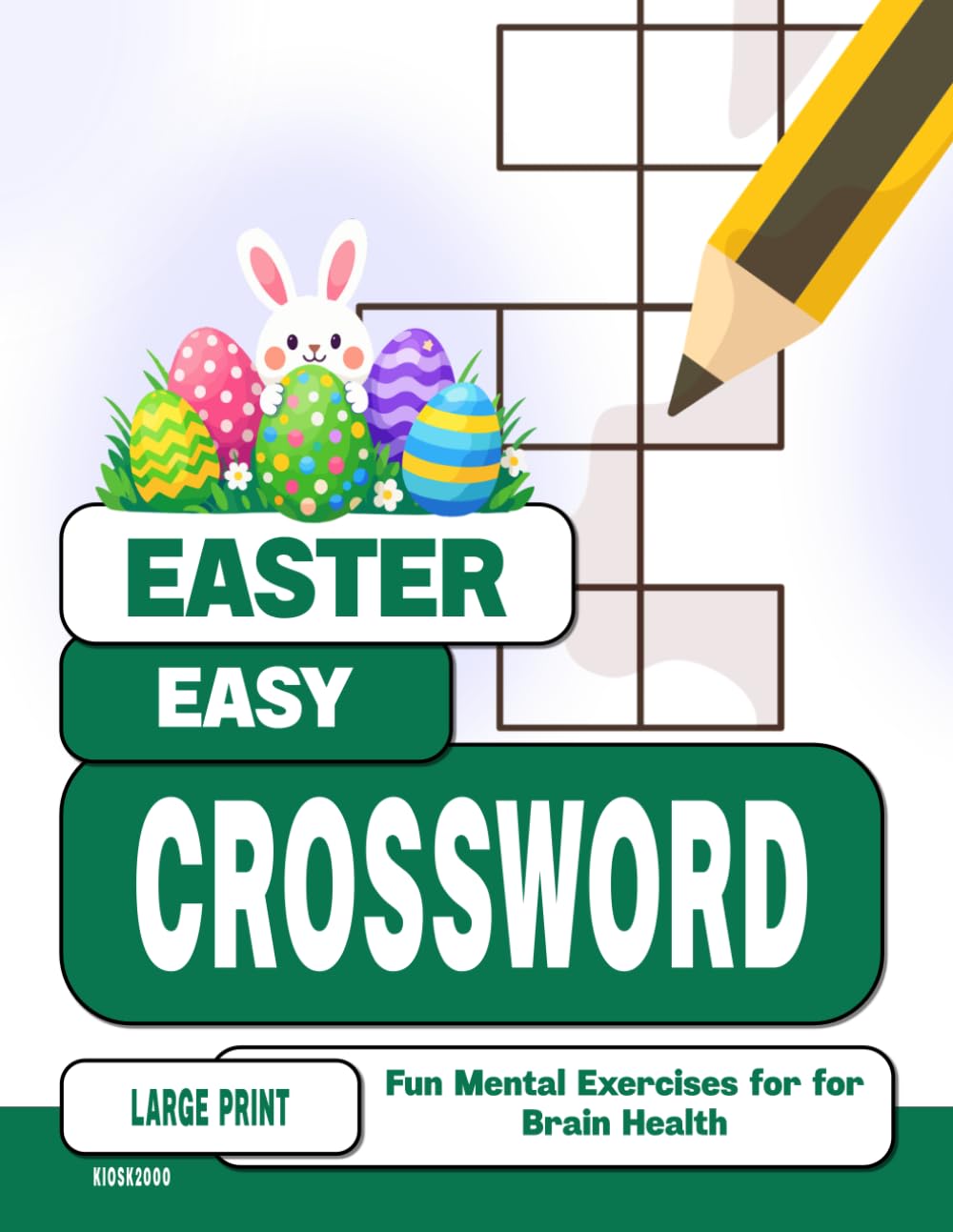 Easter Easy Crossword Puzzle Book for Seniors with Dementia: Fun Mental Exercises for Seniors (Holidays Crossword for Dementia Patients)