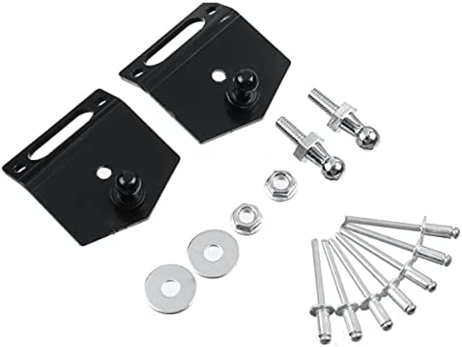 Capó de coche Muelles de gas para Jeep para Wrangler (JK) 2007 2008 2009-2019 2X Cubierta delantera del motor Capó Amortiguador Struts Barra Soporte Brazo Gas Hidráulico