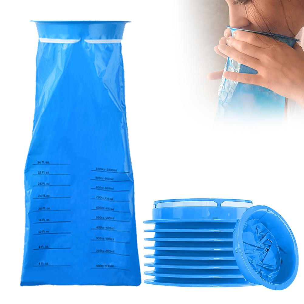 Sacchetti Per Il Vomito Monouso - 20 Pezzi Per Viaggi E Bambini - Foto 7