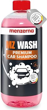 menzerna "MZ Wash" I Car Wash 1L I Premium Car Shampoo لإزالة الغبار والأوساخ وصابون Grime I Car للاستعداد للتلميع والتلميع & مركبات التلميع أنا سريع الجفاف واللمعان العالي أنا برائحة استوائية