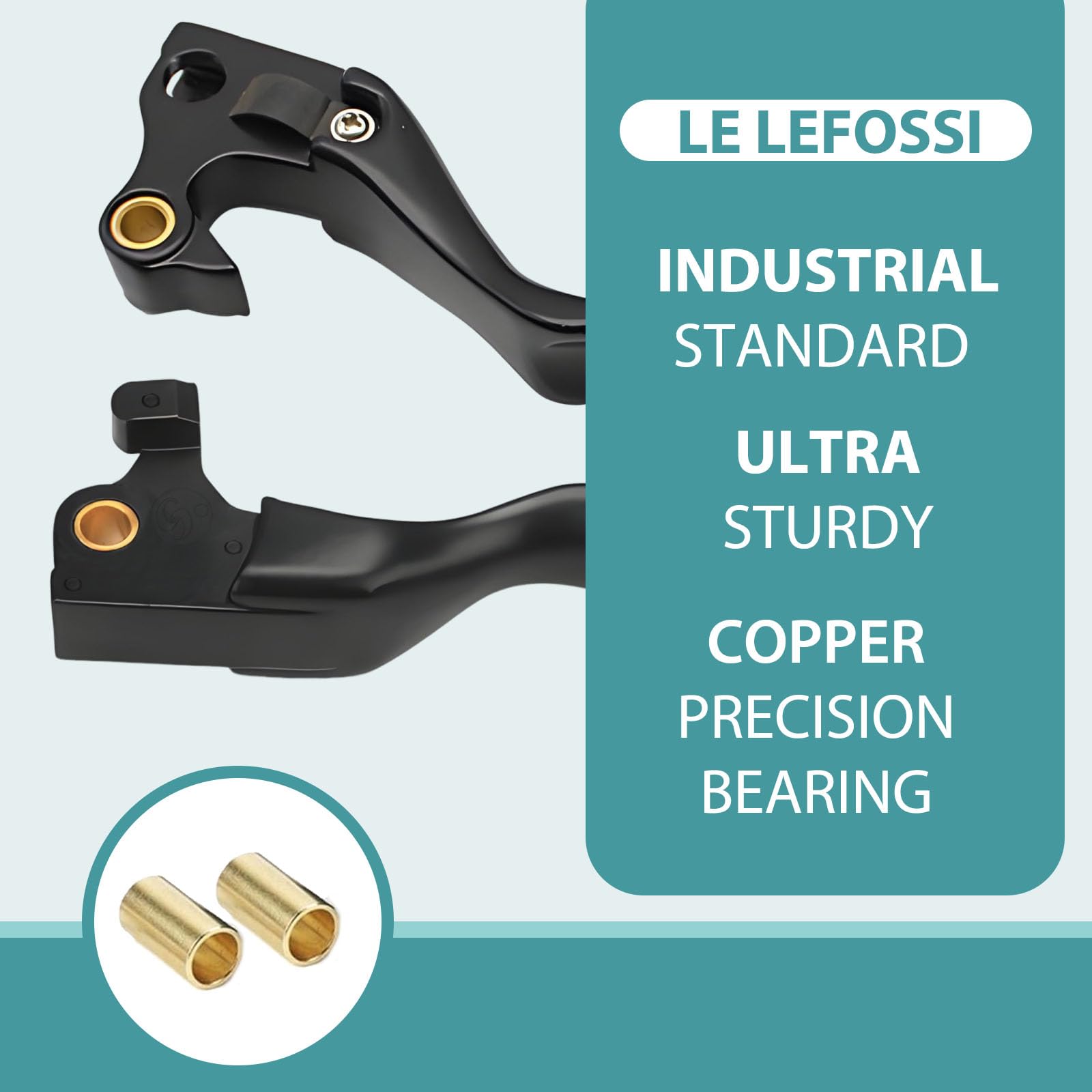 Premium in alluminio freno moto & leva frizione Compatibile con Harley Sportster XL 2004-2013 Sportster 883 1200 XL883 XL1200 Forty Eight Seventy Two - Safety,Corrosion-Resistant, Black
