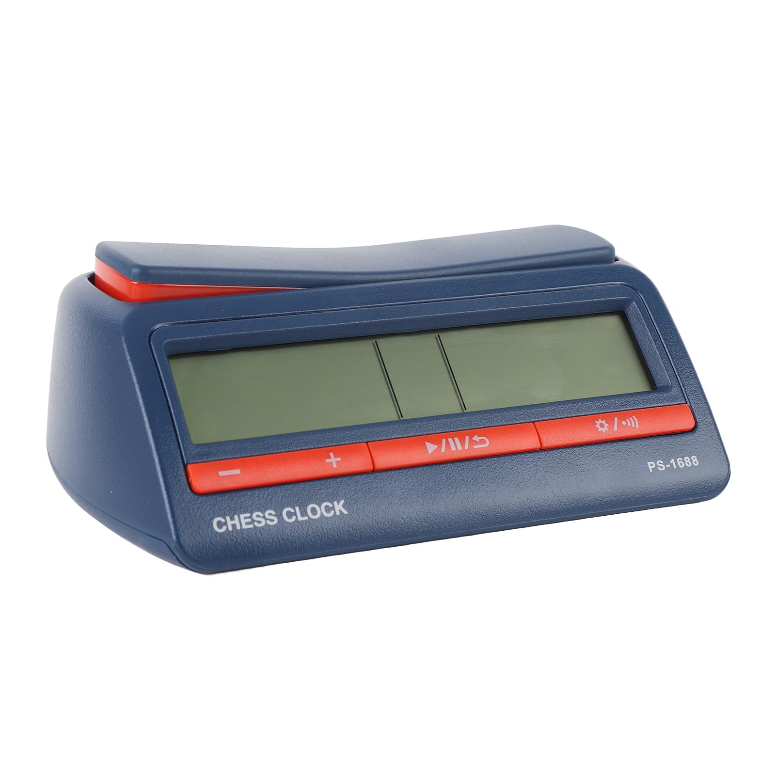Horloge D'échecs Numérique Portable, Minuterie Professionnelle pour Jeu de Tournoi, Grand écran, Retard de Bonus, Plastique Noir, Joueurs D'échecs Chinois Go