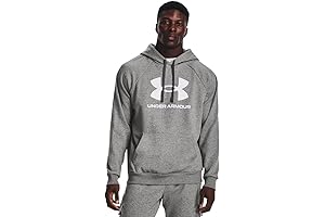 Under Armour Men's Rival Fleece Logo Hoodie: Comfort and Style for Active Men