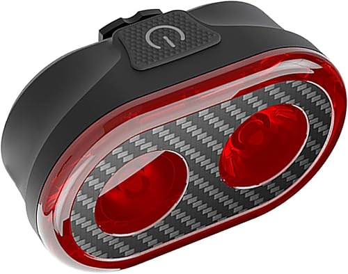 Miniatura 3 de LED Bicycle Light Night Cycling Bike Warning Rear Brake Sensing Lamp Warning Cycling Lamp