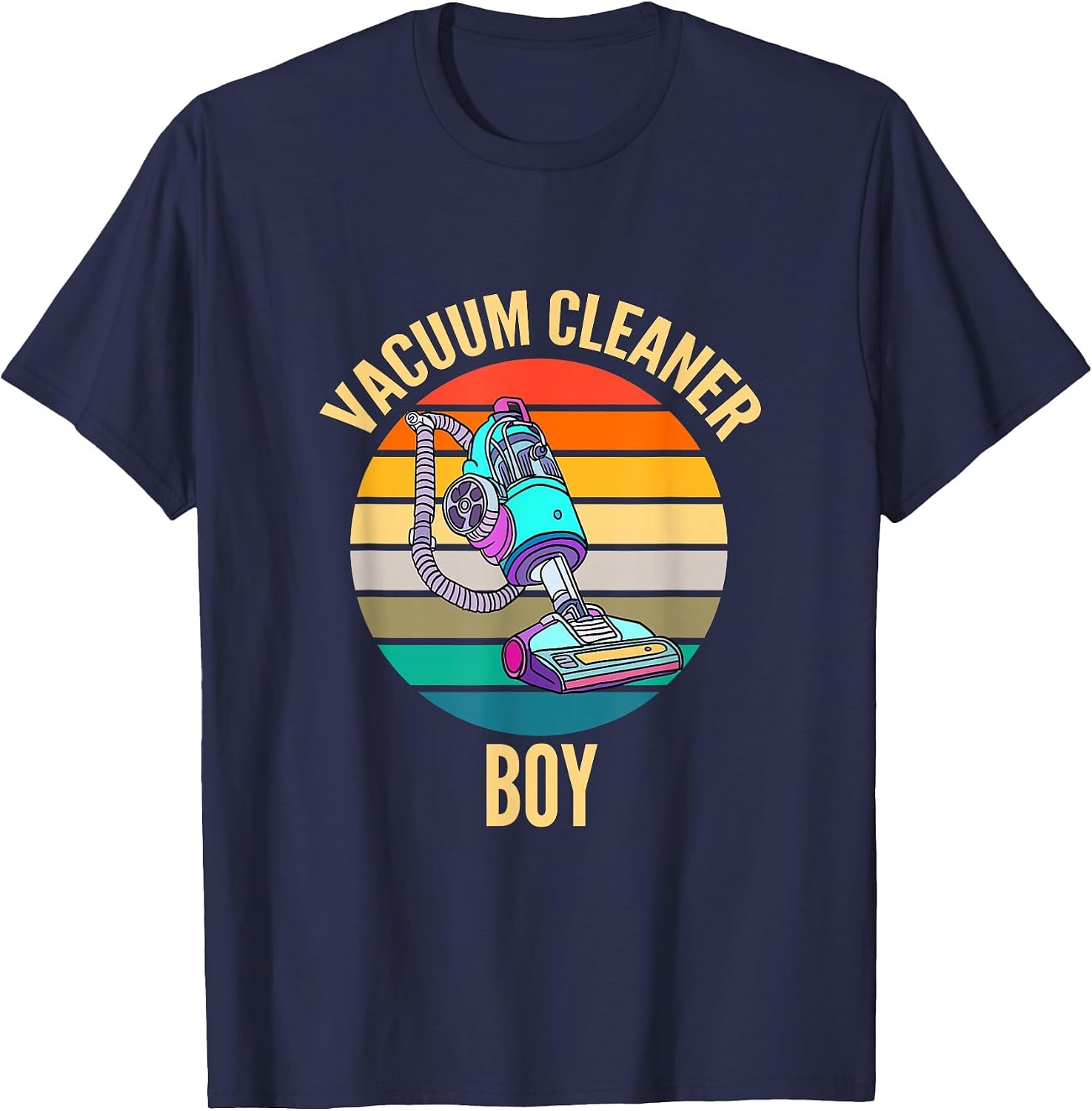 Vacuum Cleaner Boy T-Shirt image 4