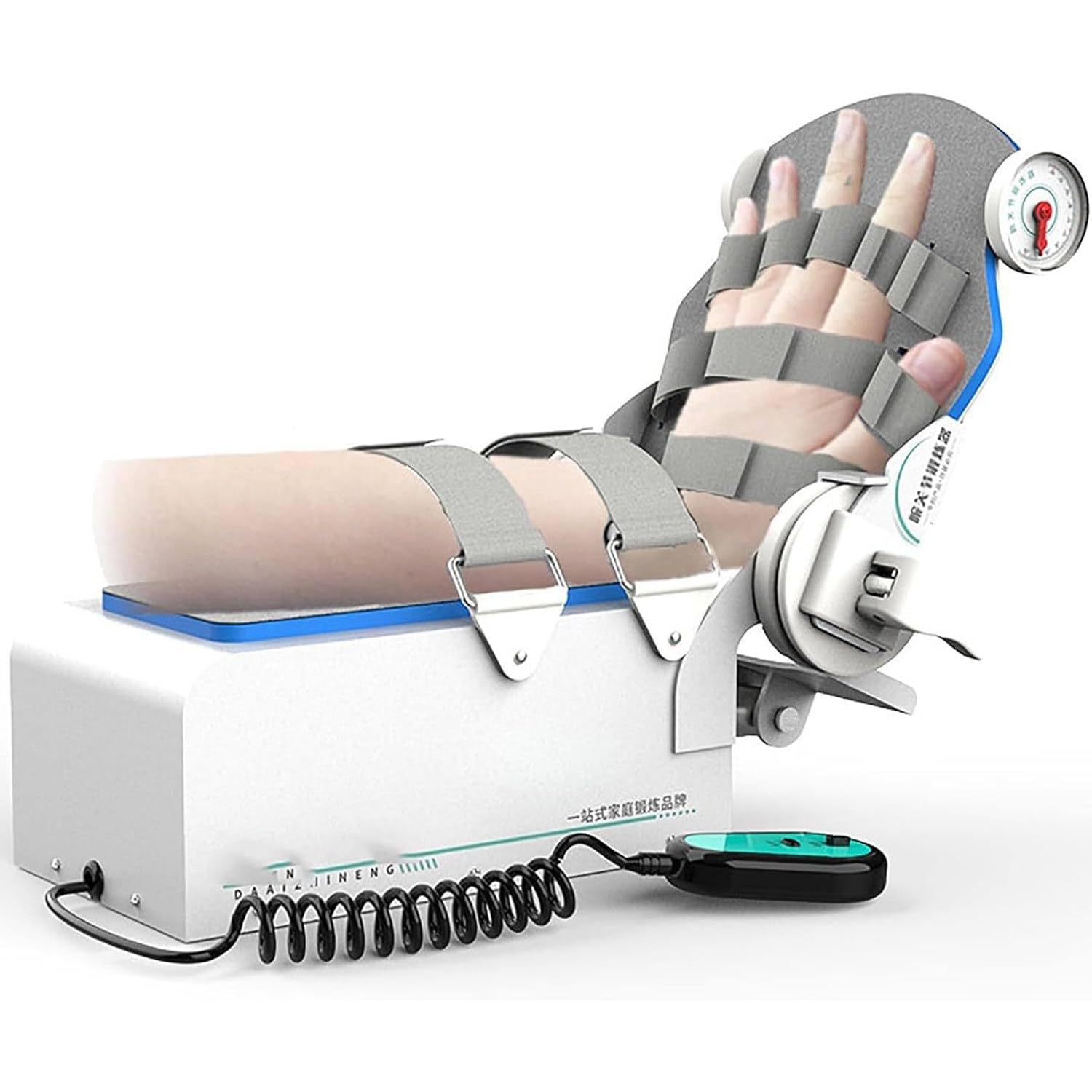 GBHJJ Electric Wrist Rehabilitation Device Stroke Hemiplegia Joint Exerciser with Remote Control Finger Fixed Resting Hand Splints Full Angle Exercise