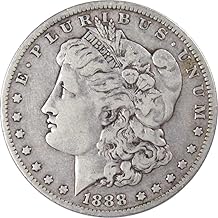 1888 O Morgan Dollar F Fine 90% Silver $1 US Coin Collectible
