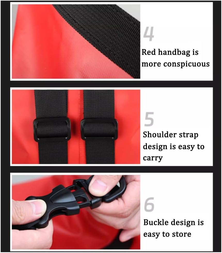 Emergency Fire Blanket - Fireproof Silicone Coated Fiberglass 3x4m Survival Safety Blanket with Carry Bag for Electric Vehicle, Truck, Home & Camping Fire Protection
