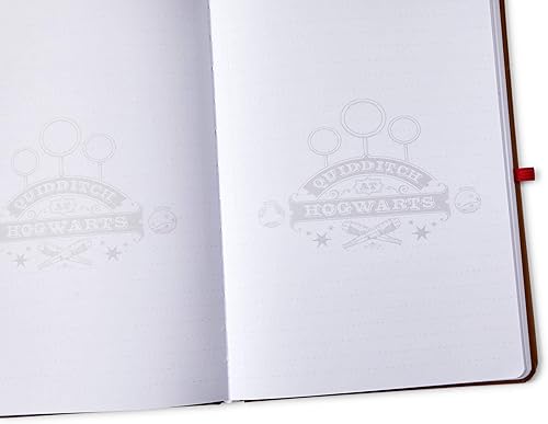 Miniatura 4 de Harry Potter Diario de búsqueda de Quidditch con bolígrafo de escoba réplica de rayo de fuego, 192 páginas rayadas, regalo de libro y película para