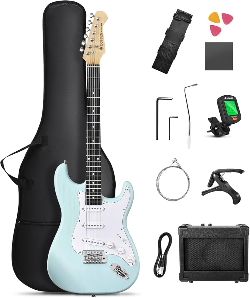 DONNER エレキギター Amazon | Donner エレキギター 初心者セット LPタイプ 39インチ フル