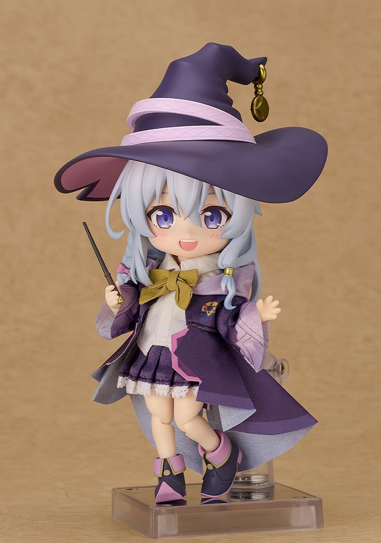 Good Smile Company Nendoroid Doll, Witch's Journey, Elaina, Cloth & Magnet & Plastic Pre-Painted Action Figure