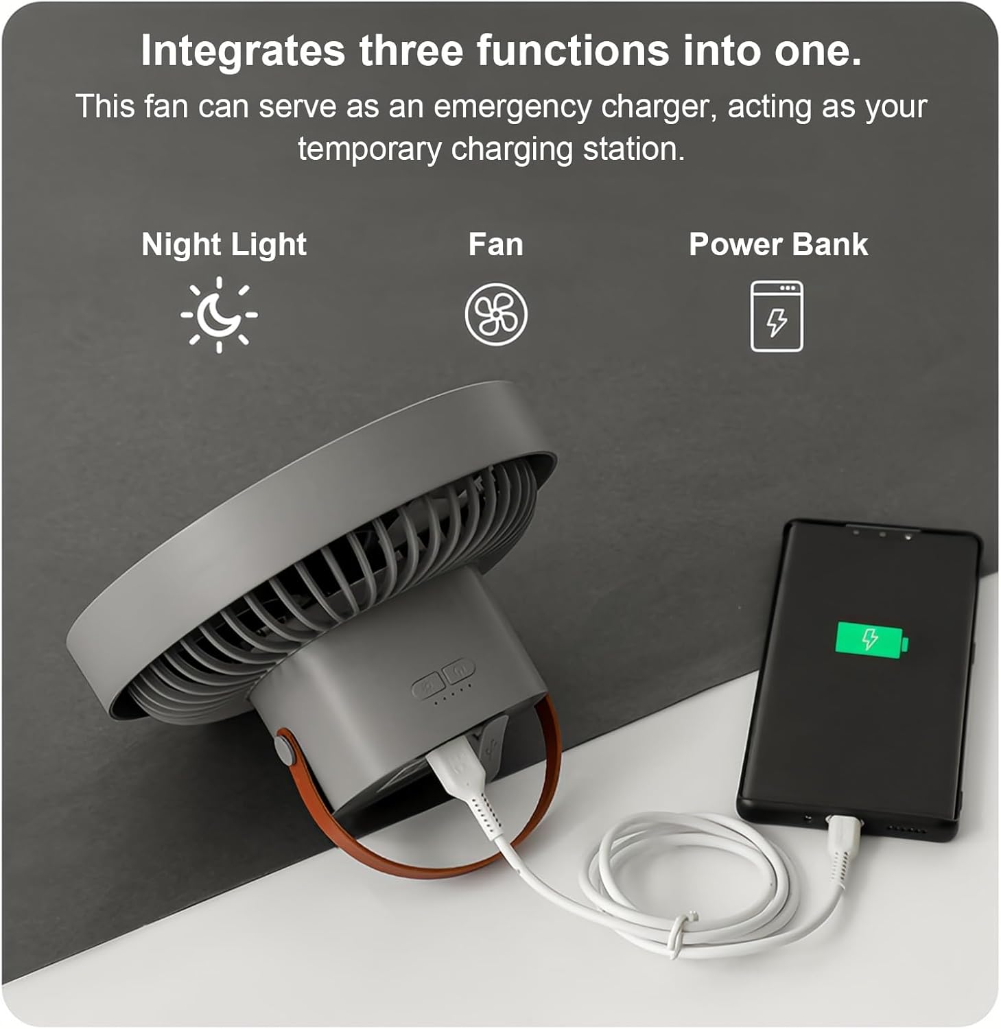 7 Wall Fan - Small Oscillating High Velocity Fan - 3 Speed Settings - Remote Control - LED Light - Durable ABS Grille - Ideal for Summer and Versatile Use