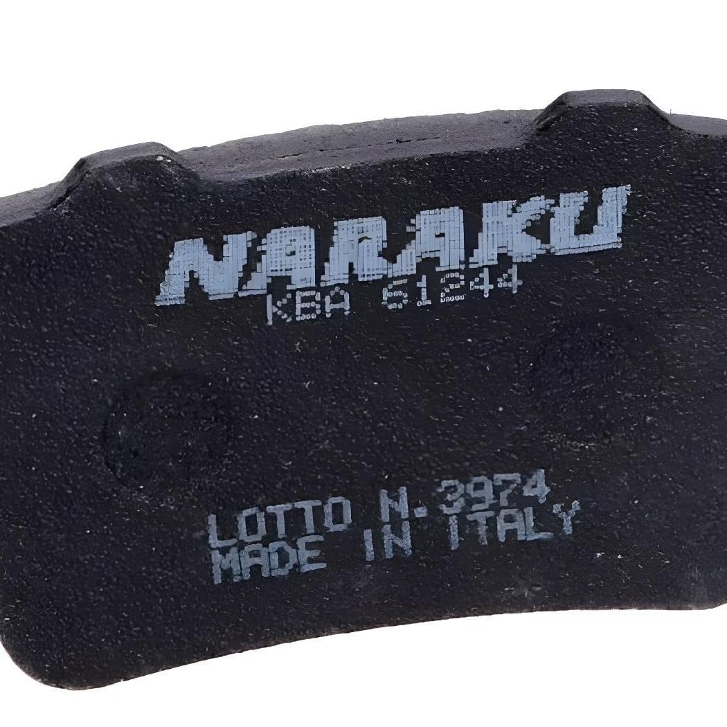 Bremsbeläge Naraku organisch, hinten für KTM Duke 125, 390