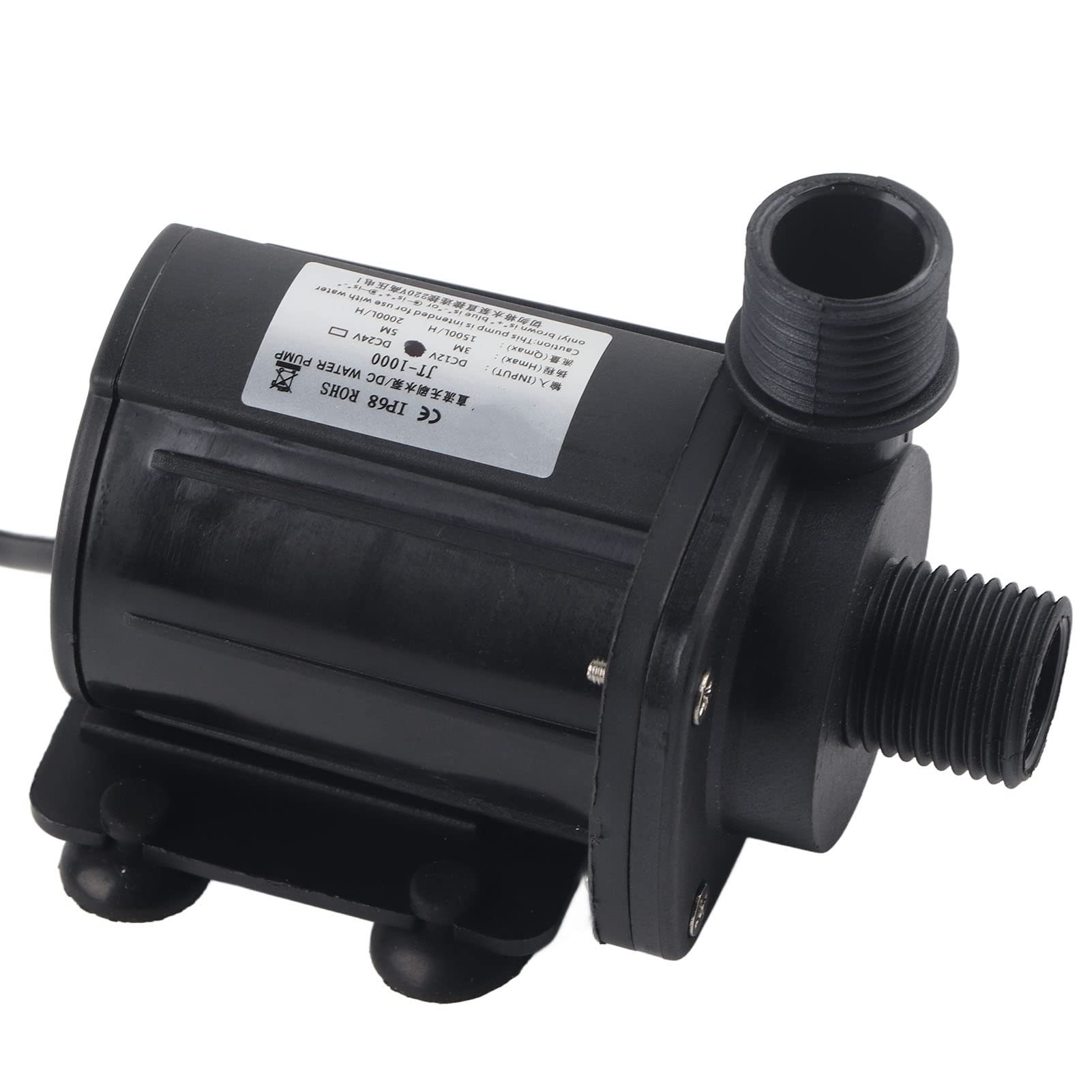 Pompa Wspomagająca Bezszczotkowa DC 12V do Akwarium | Hydraulic Design, Quiet, Energy-Saving, Hydroponics Irrigation Compatible
