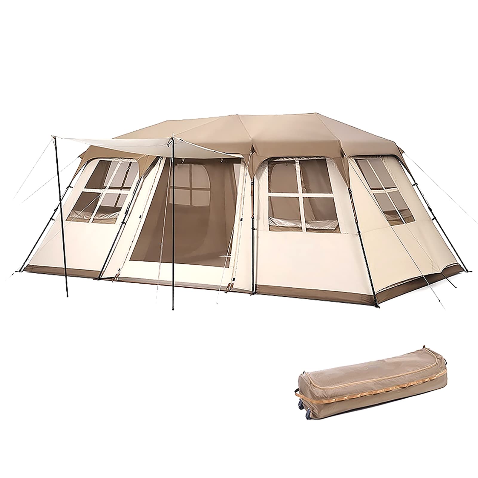 4人用キャンプテント 150Dオックスフォード布-320*220*190cm 4人用キャンプテント 150Dオックスフォード布-320*220*190cm