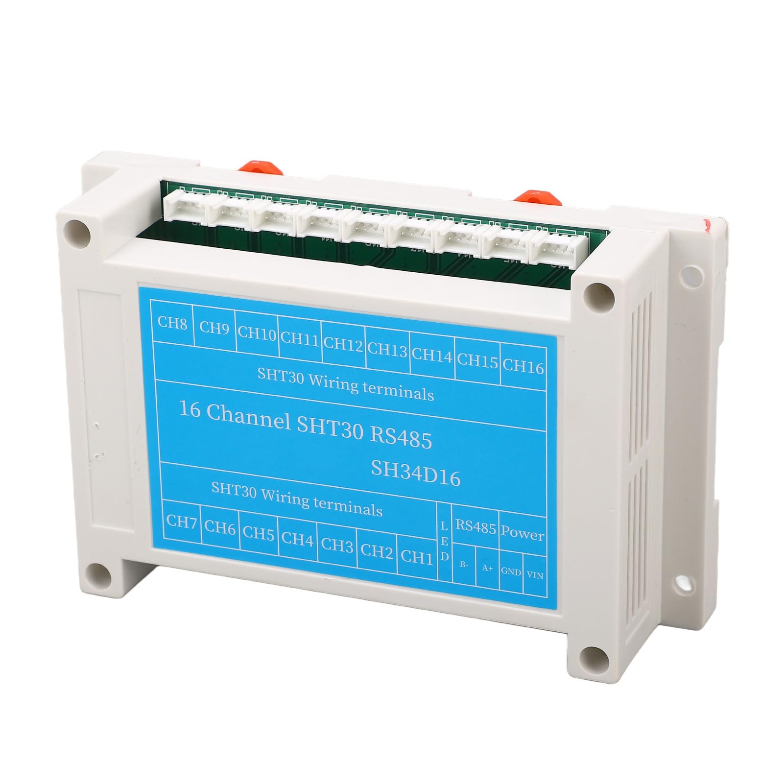 Sensor de temperatura y humedad, sensor de temperatura y humedad de alta precisión CC 8-30 V