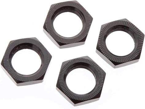 ARRMA Wheel Nut Aluminum 17mm Black 4, ARAC9763